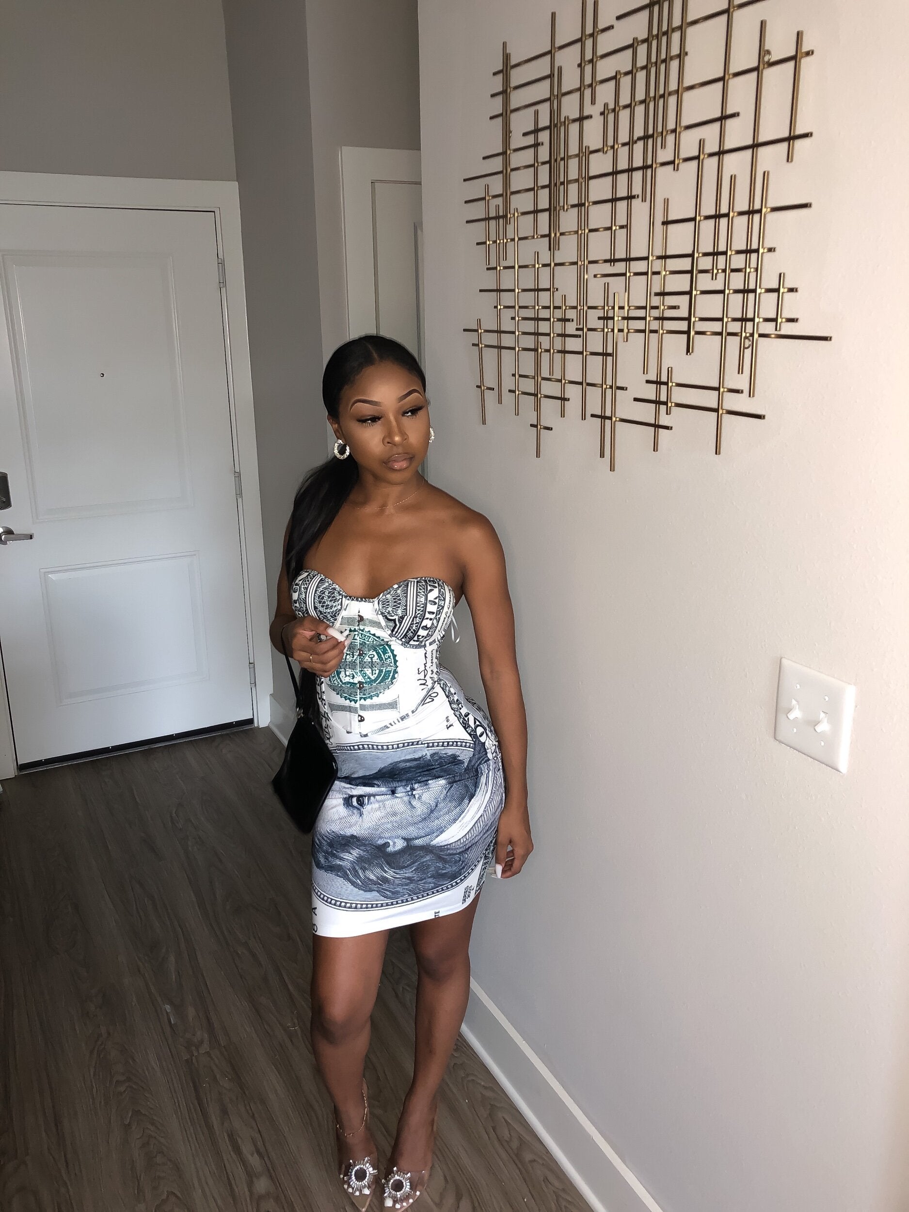 Money Corset Dress – KapeeshBoutique